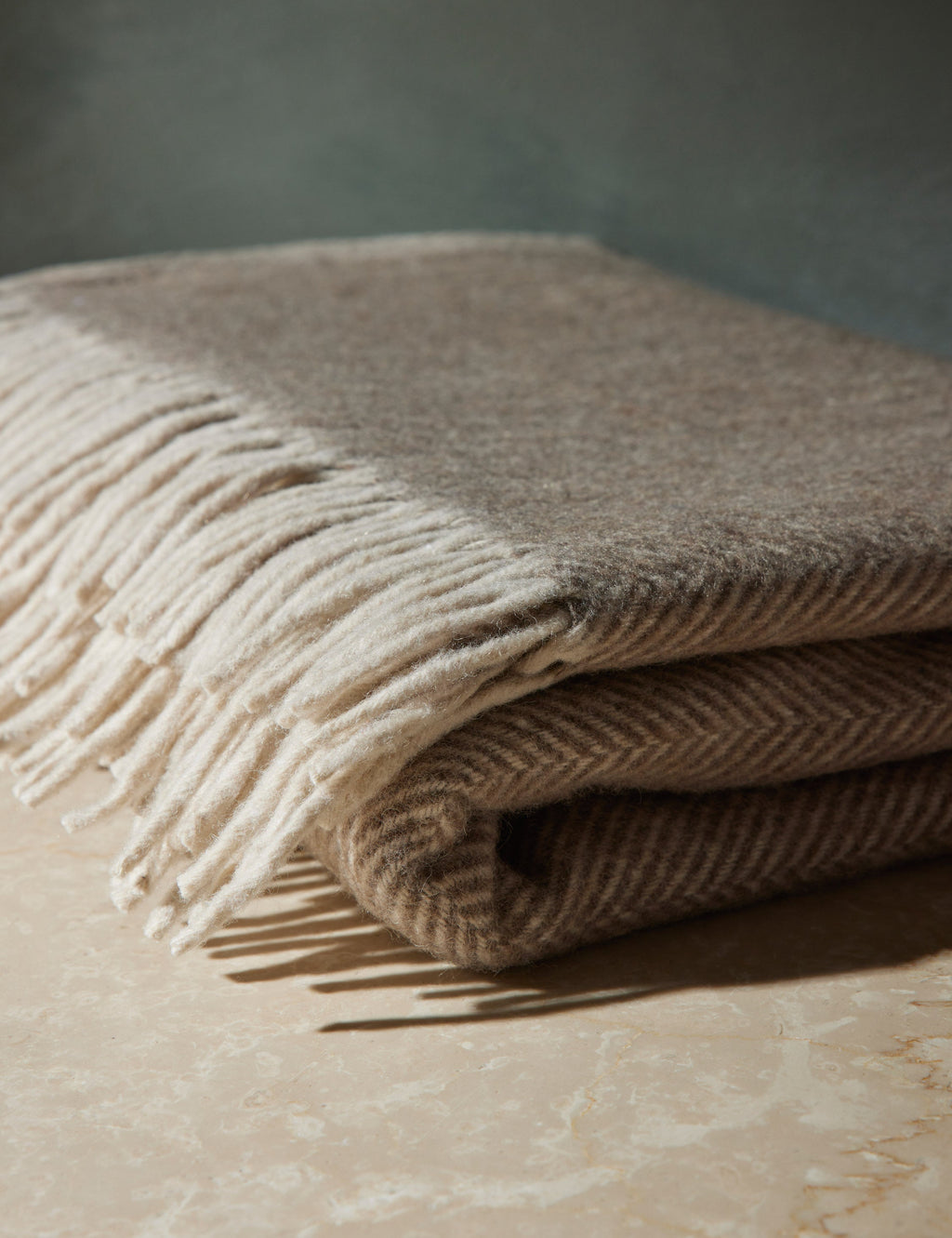 Lulu and Georgia - Recycled Wool Throw by TBCo