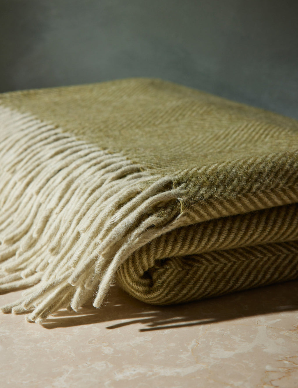Lulu and Georgia - Recycled Wool Throw by TBCo
