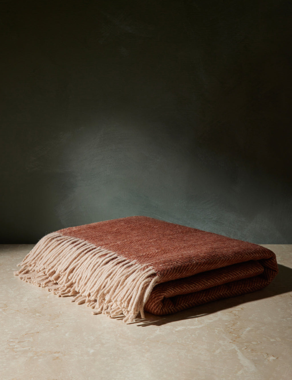 Lulu and Georgia - Recycled Wool Throw by TBCo