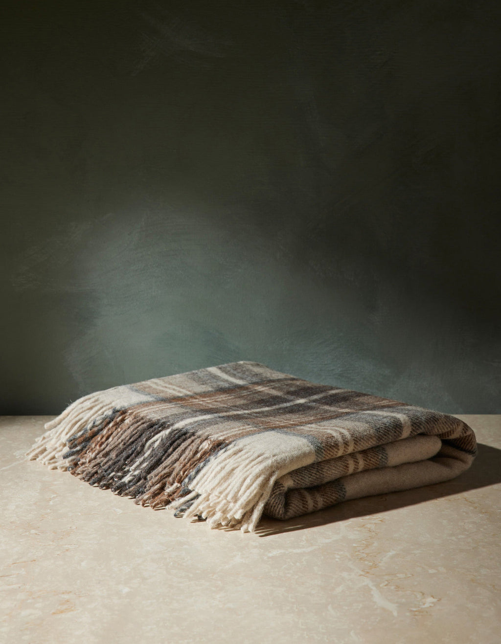 Lulu and Georgia - Recycled Wool Throw by TBCo