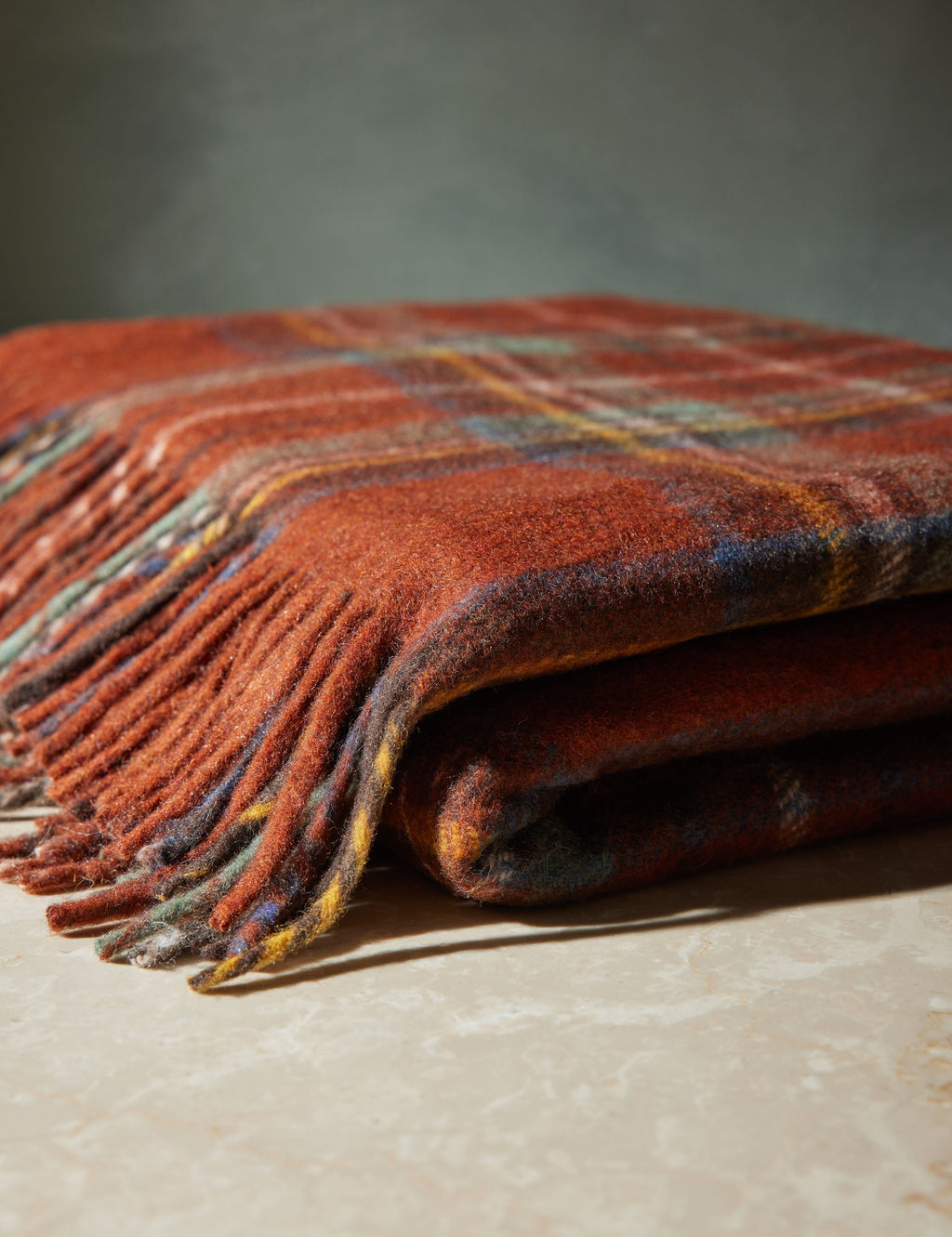 Lulu and Georgia - Recycled Wool Throw by TBCo