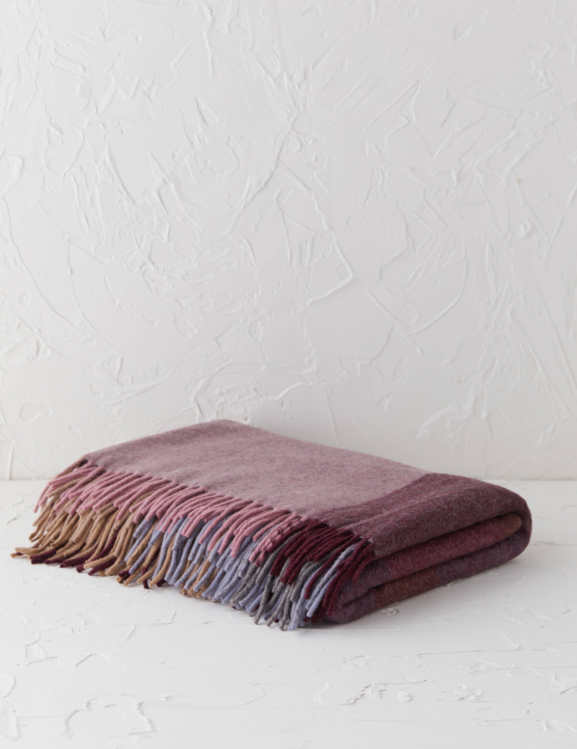 Lulu and Georgia - Recycled Wool Throw by TBCo