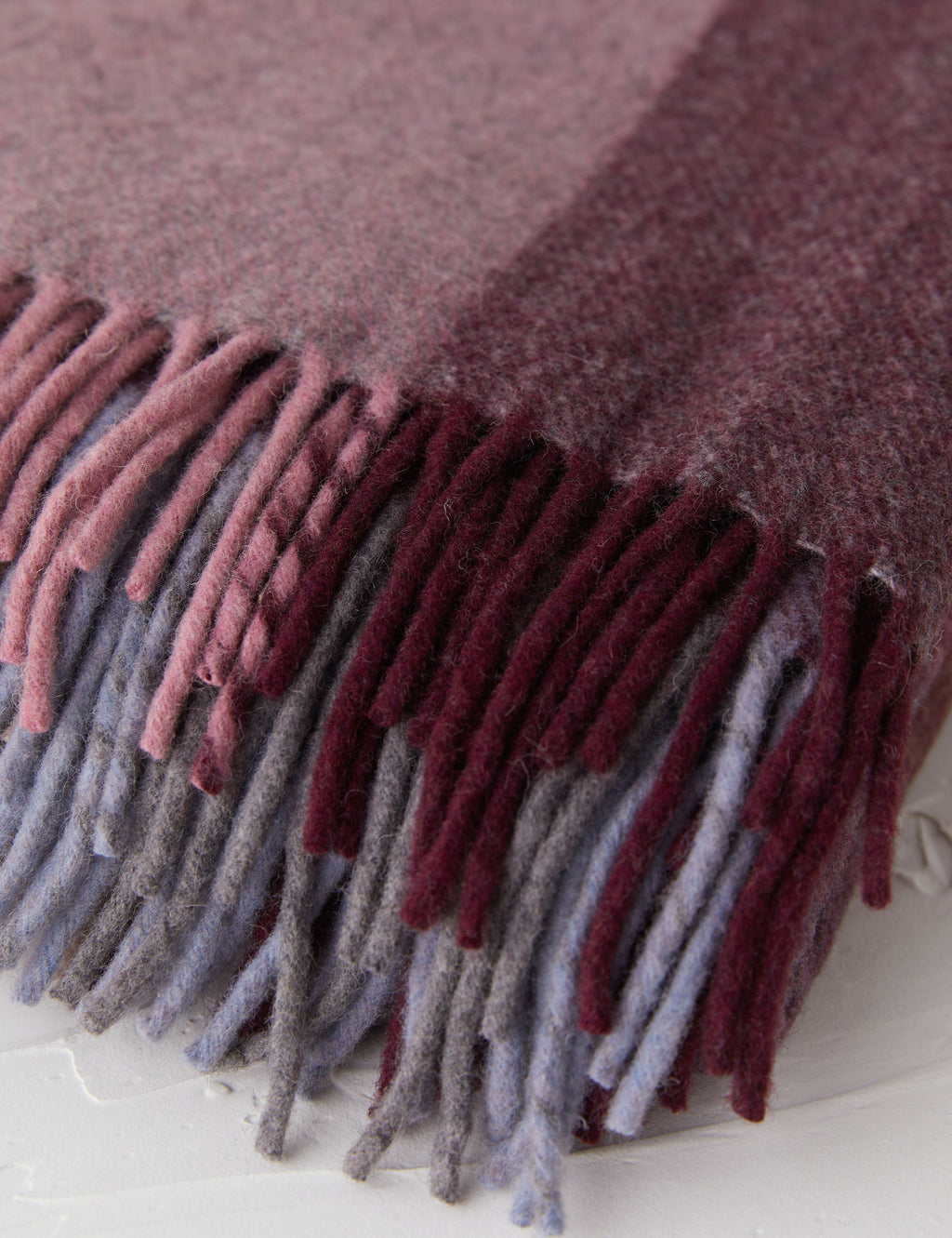 Lulu and Georgia - Recycled Wool Throw by TBCo