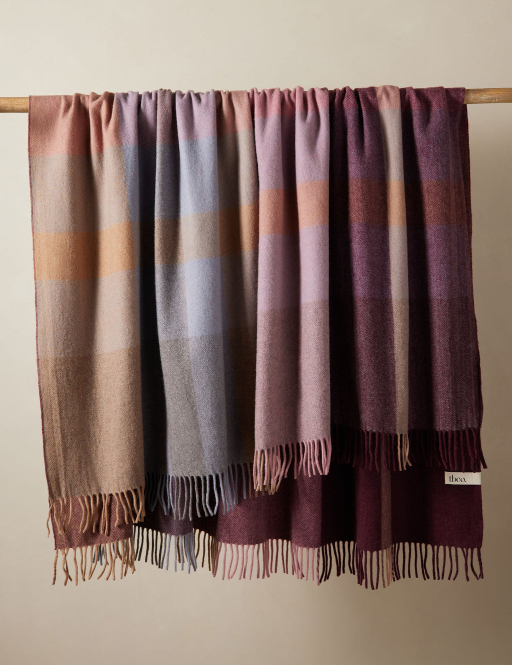 Lulu and Georgia - Recycled Wool Throw by TBCo