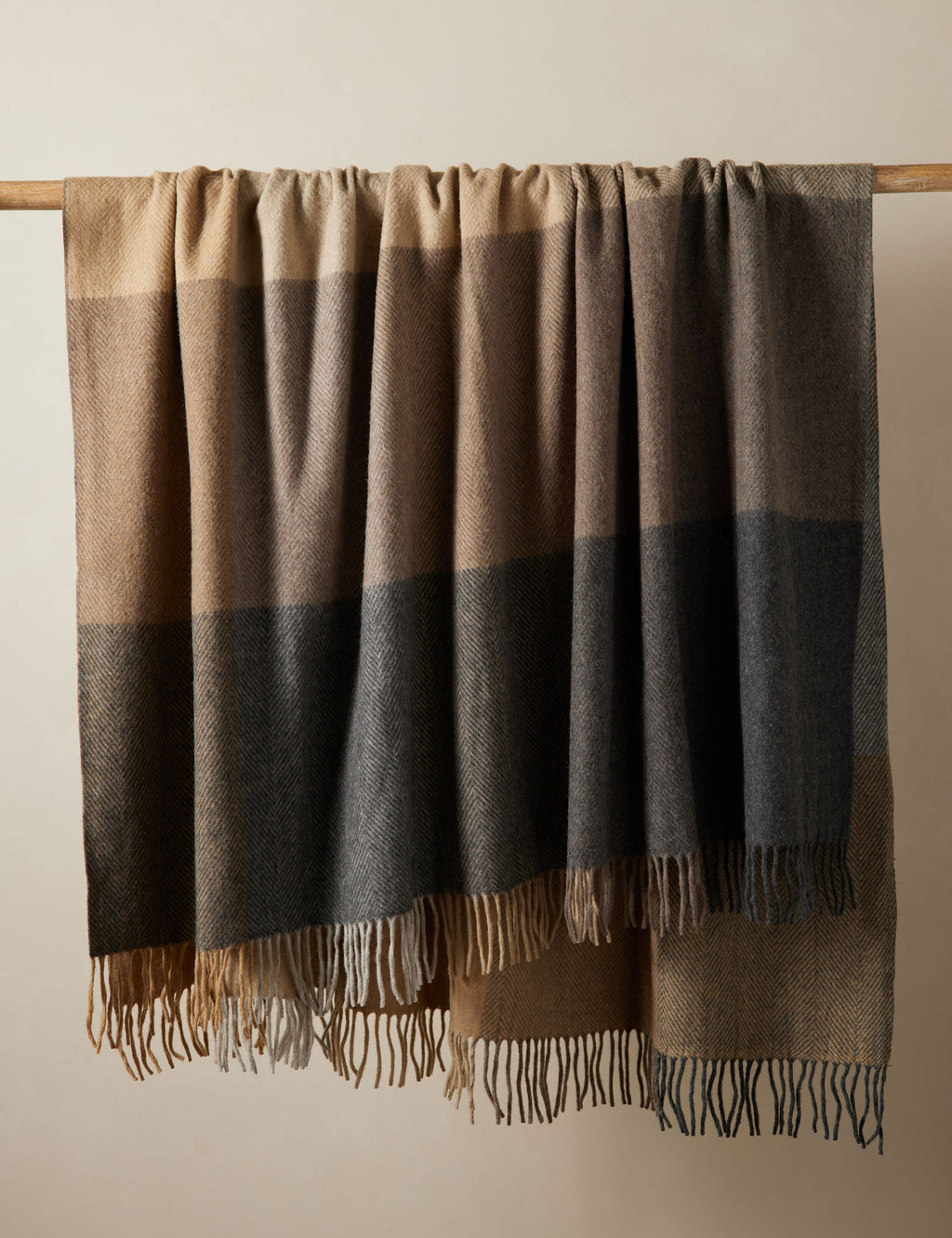 Lulu and Georgia - Recycled Wool Throw by TBCo