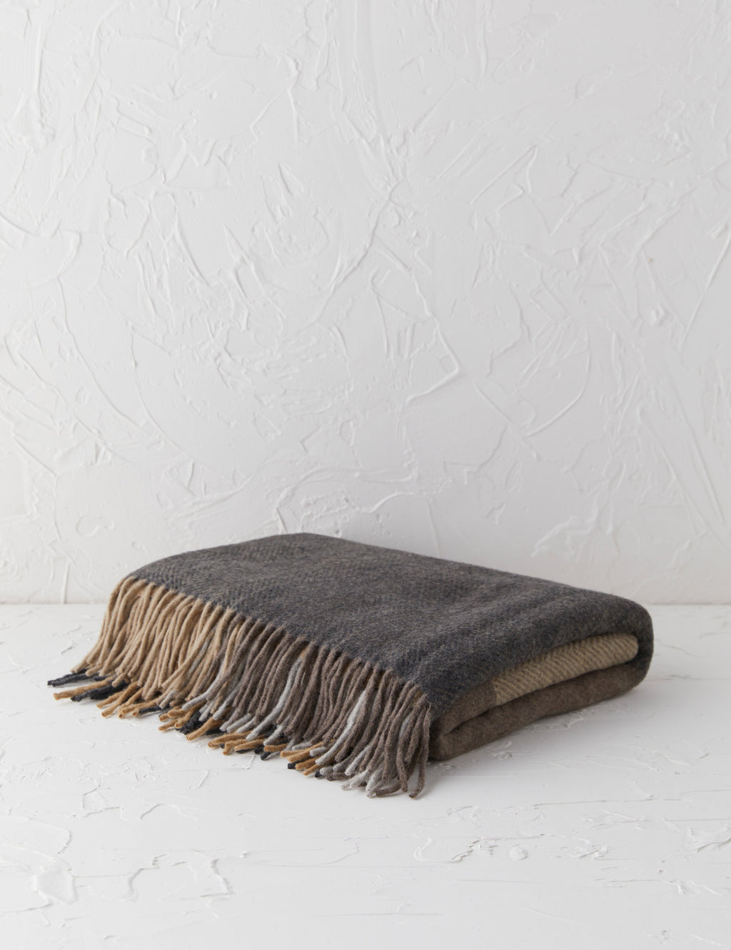 Lulu and Georgia - Recycled Wool Throw by TBCo