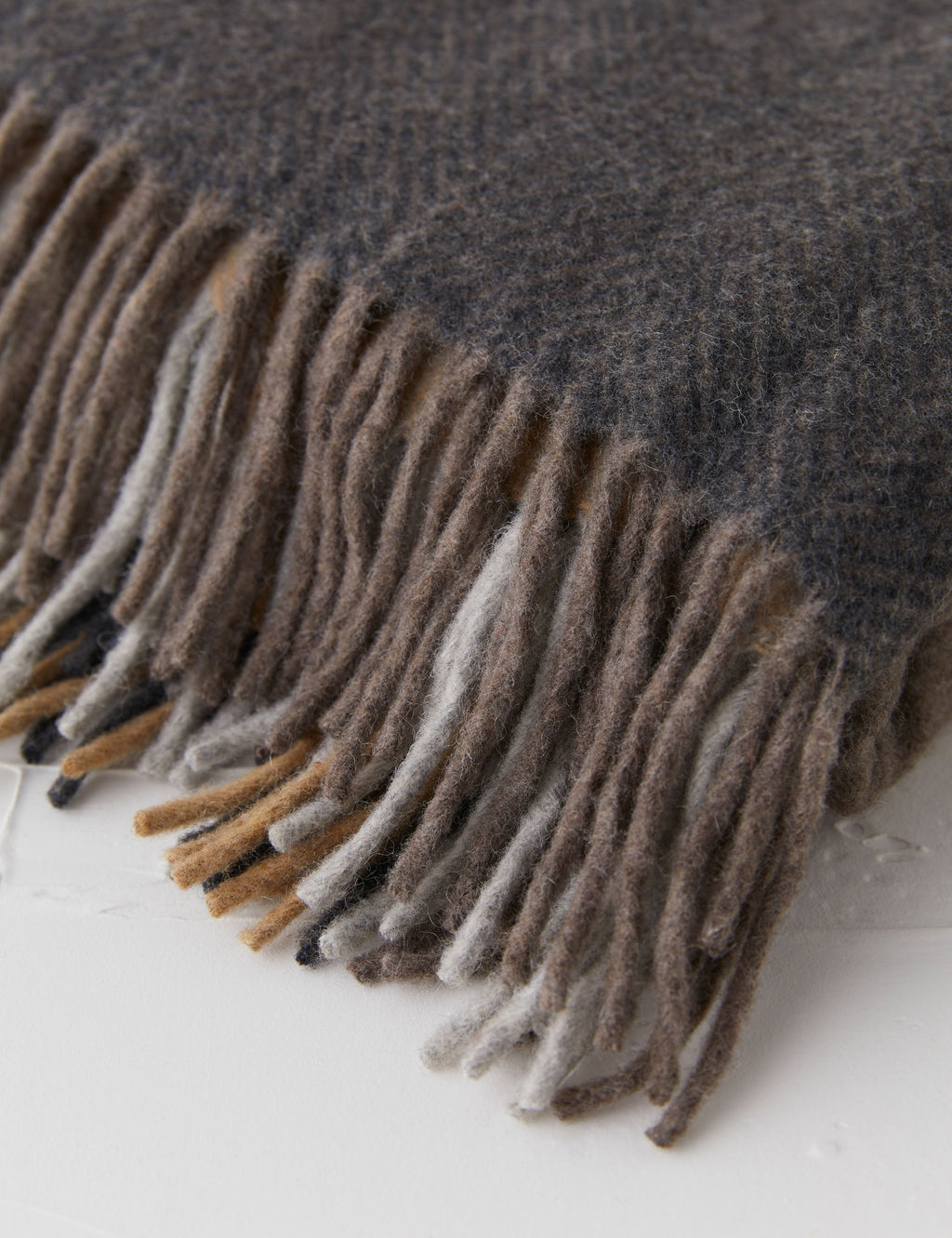 Lulu and Georgia - Recycled Wool Throw by TBCo