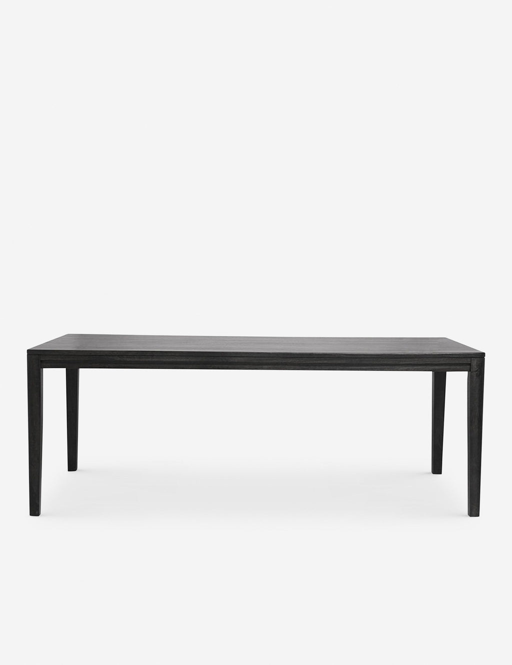 Lulu and Georgia - Open Box: Reese Dining Table, Black 82"W