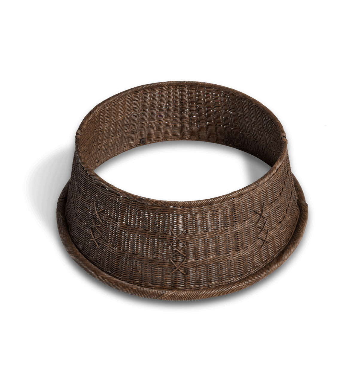 Amber Interiors - Reid Wicker Tree Collar