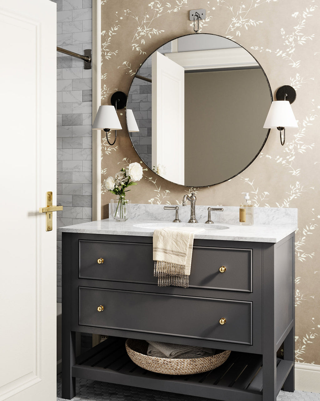 McGee & Co - Wainwright Single Swoop Sconce