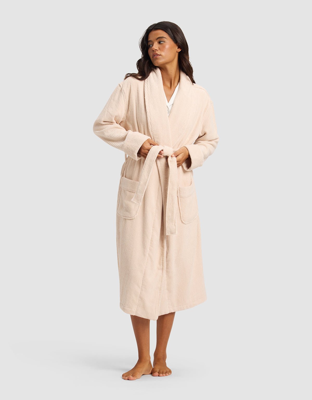 Cozy Earth - Ribbed Terry Bath Robe