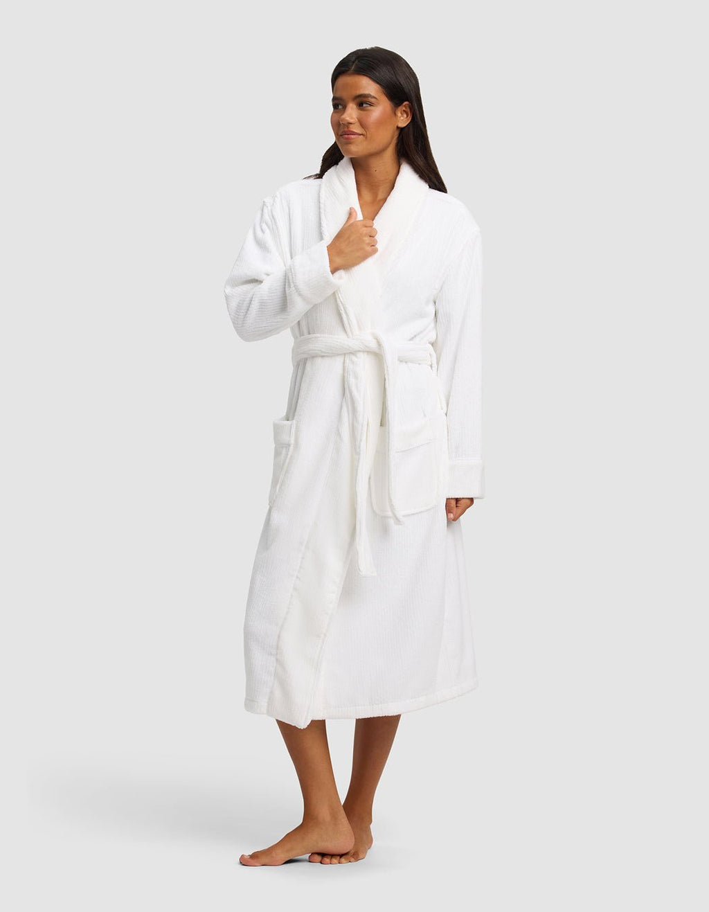 Cozy Earth - Ribbed Terry Bath Robe