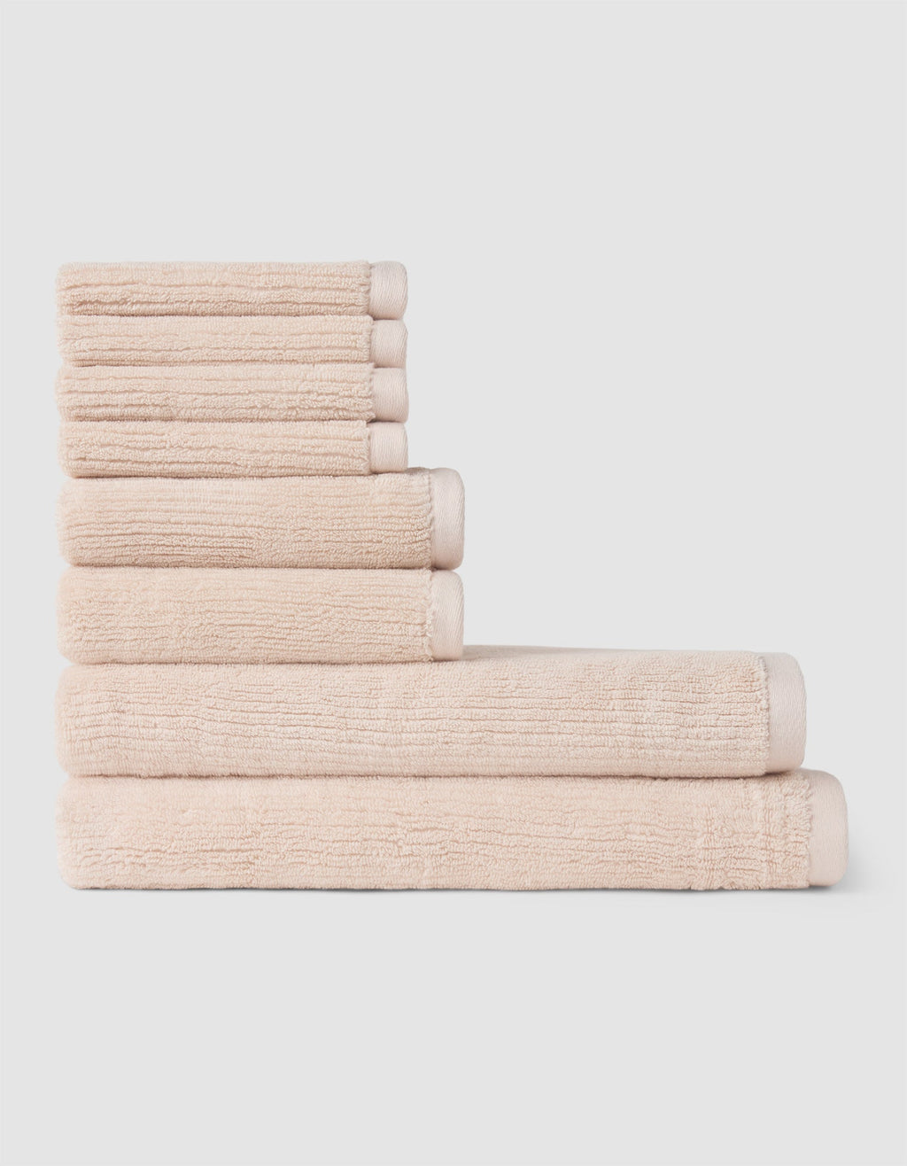 Cozy Earth - Ribbed Terry Bath Towel Set
