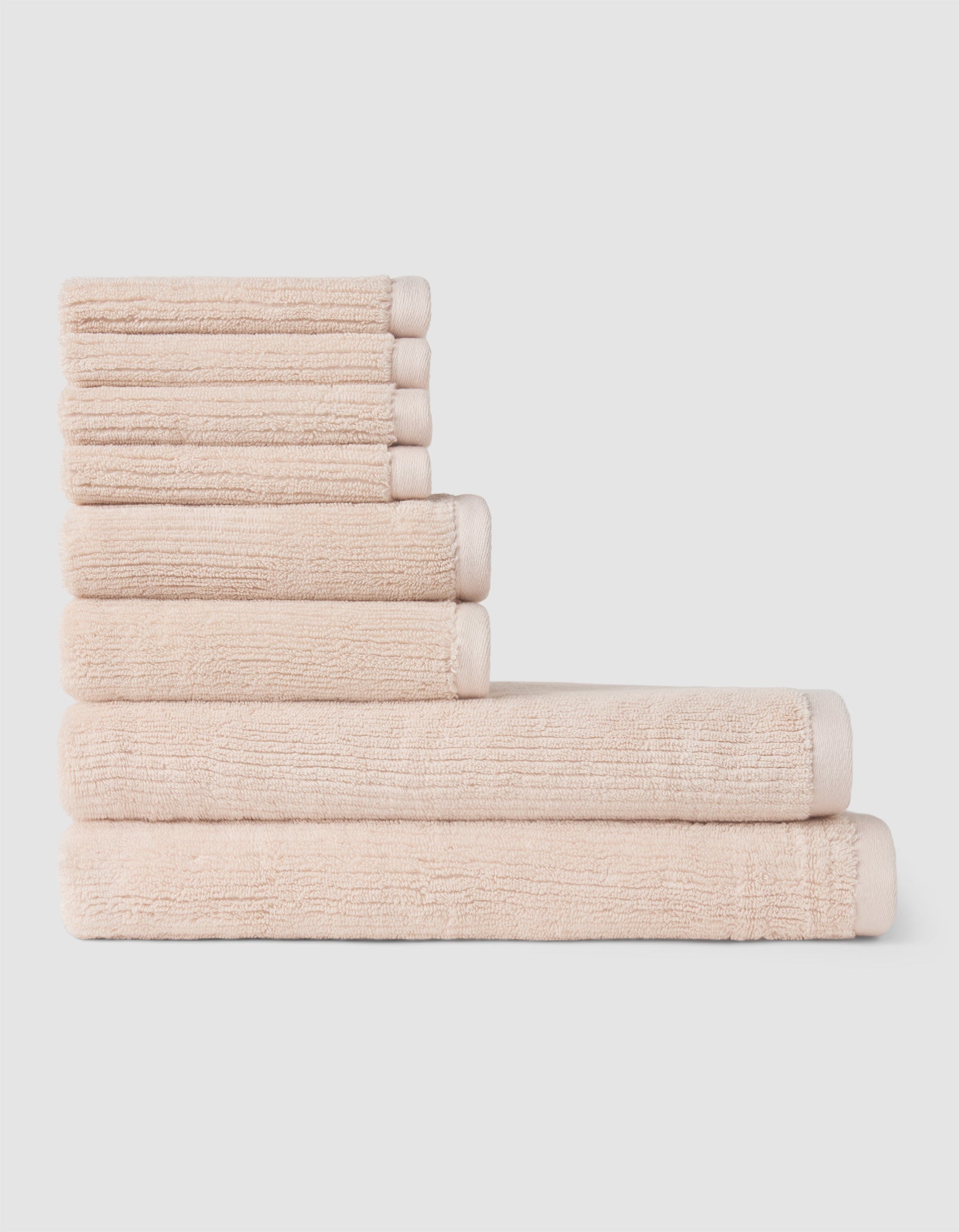Cozy Earth - Ribbed Terry Bath Towel Set