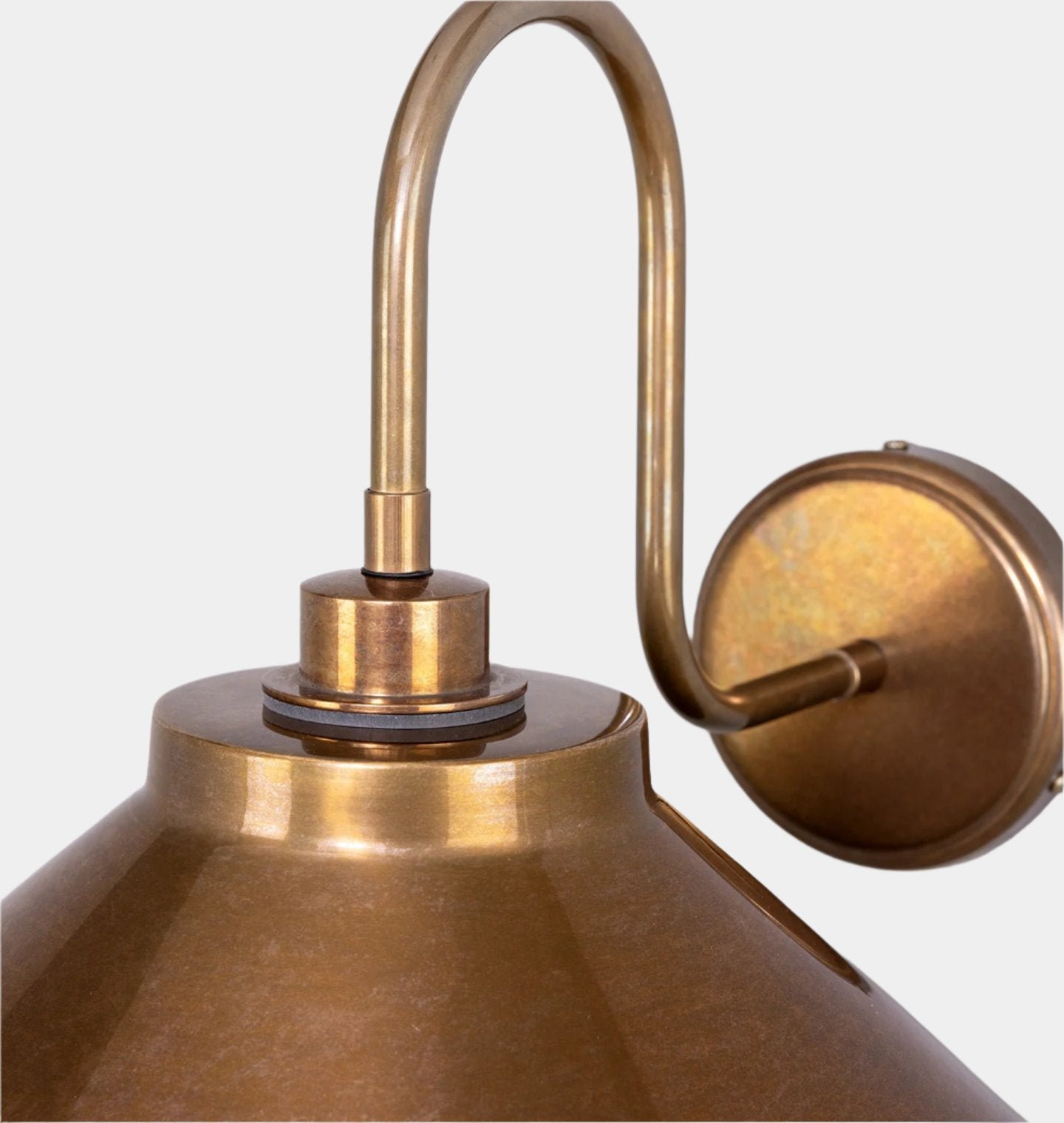 Amber Interiors - Rio Swan Neck Wall Light