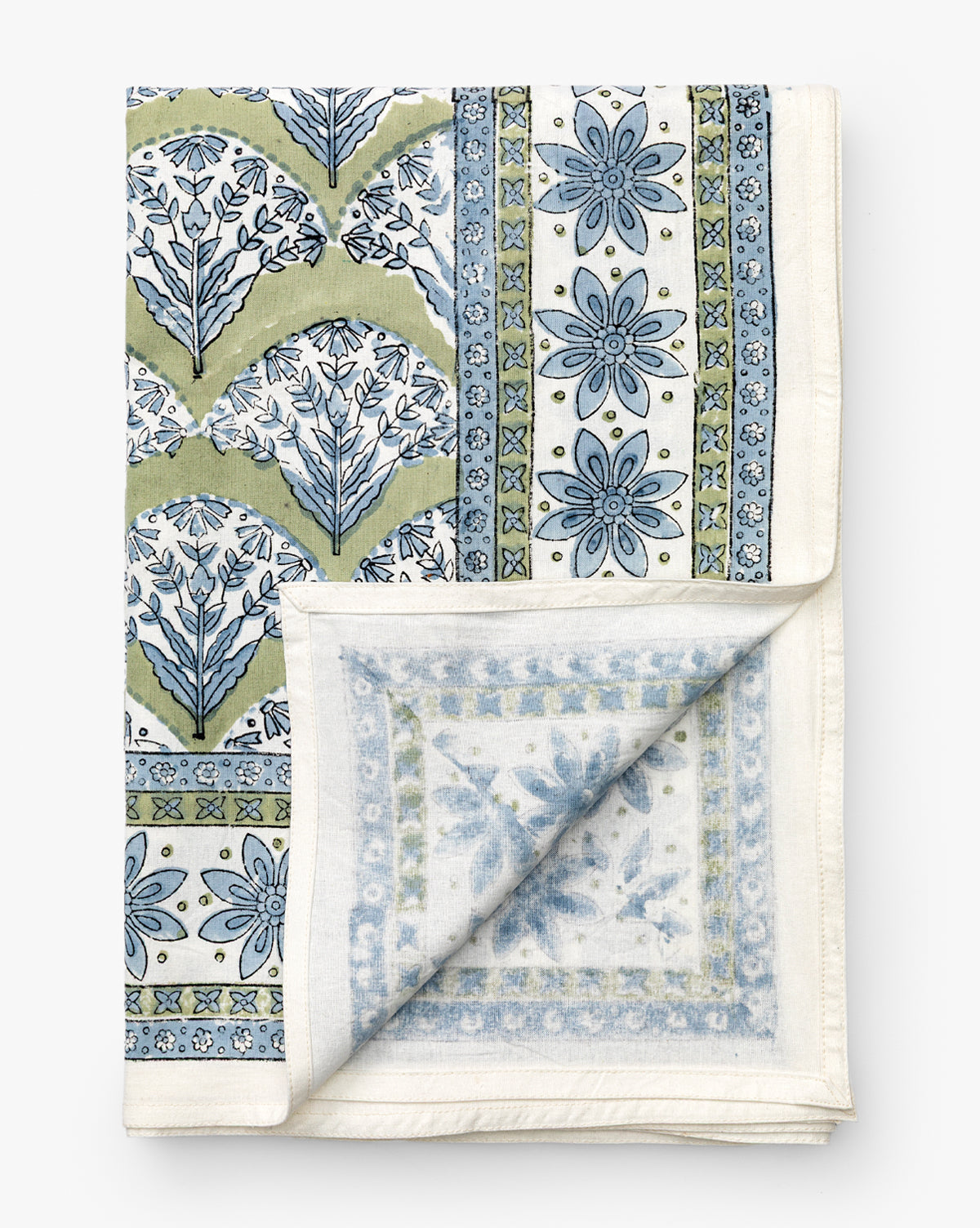 McGee & Co - Romi Block Print Tablecloth
