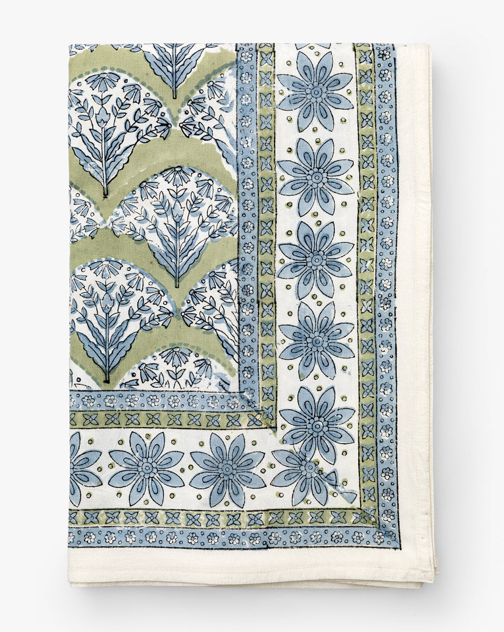 McGee & Co - Romi Block Print Tablecloth