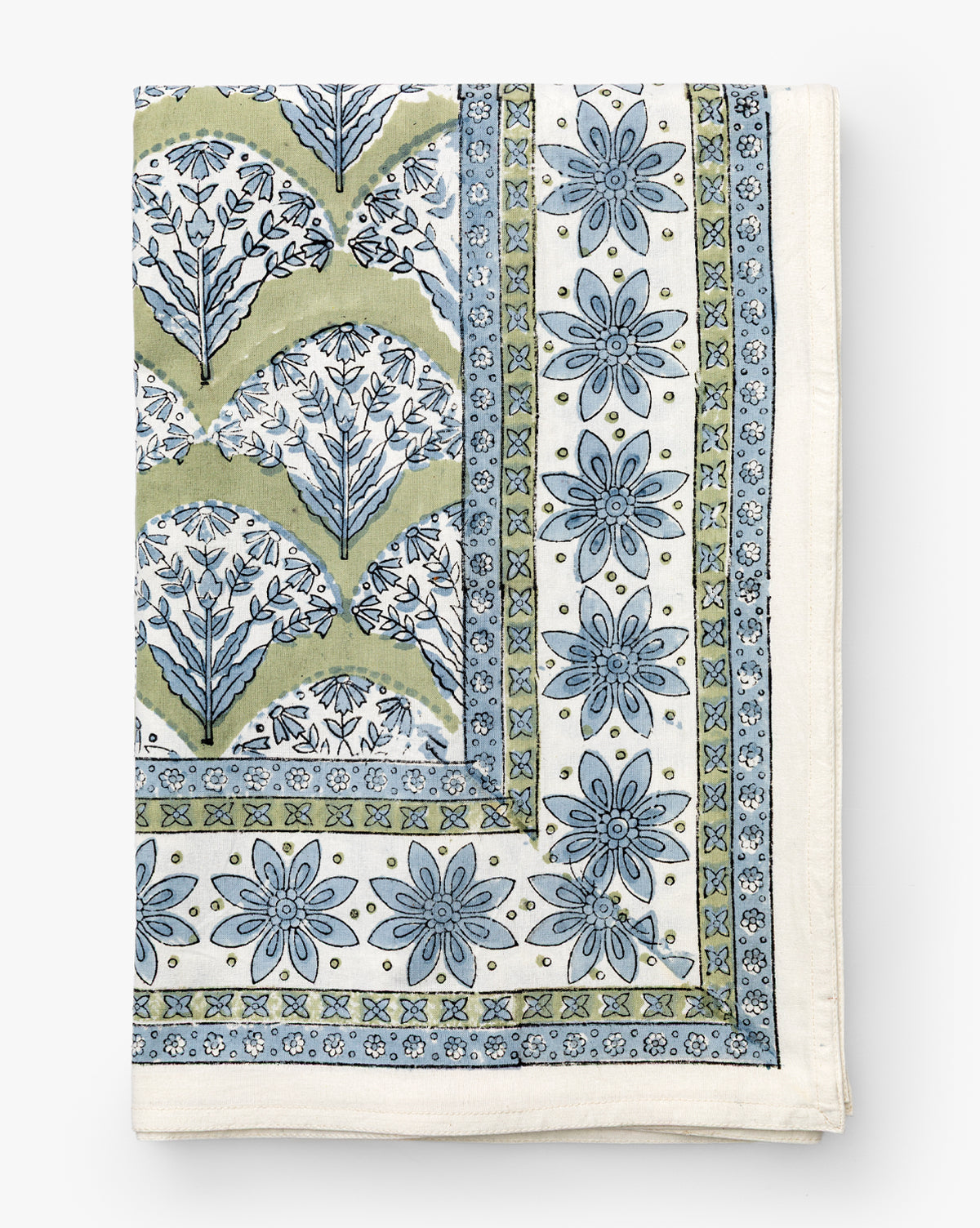 McGee & Co - Romi Block Print Tablecloth