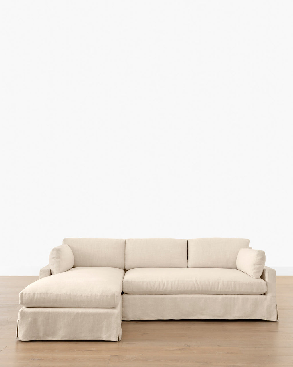 McGee & Co - Rowan Slipcovered Sofa Chaise Sectional