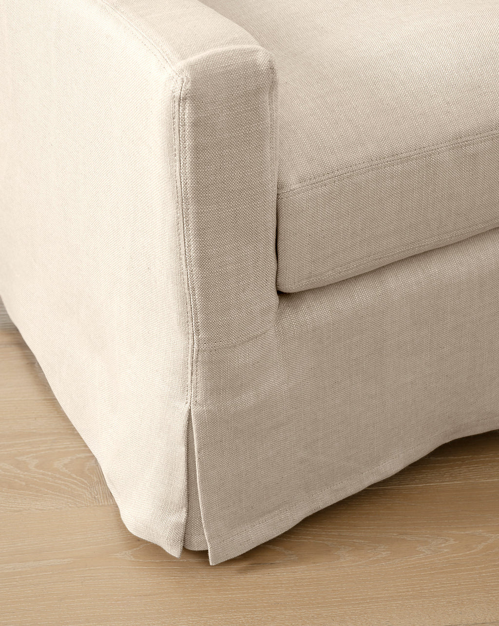 McGee & Co - Rowan Slipcovered Swivel Armchair