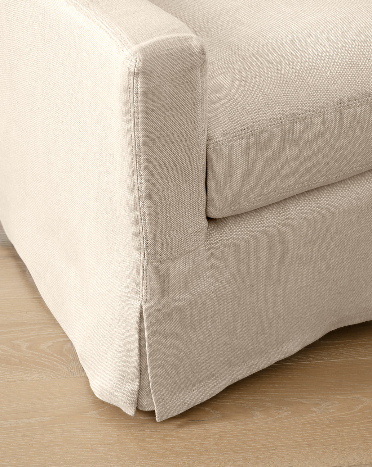 McGee & Co - Rowan Slipcovered Swivel Armchair