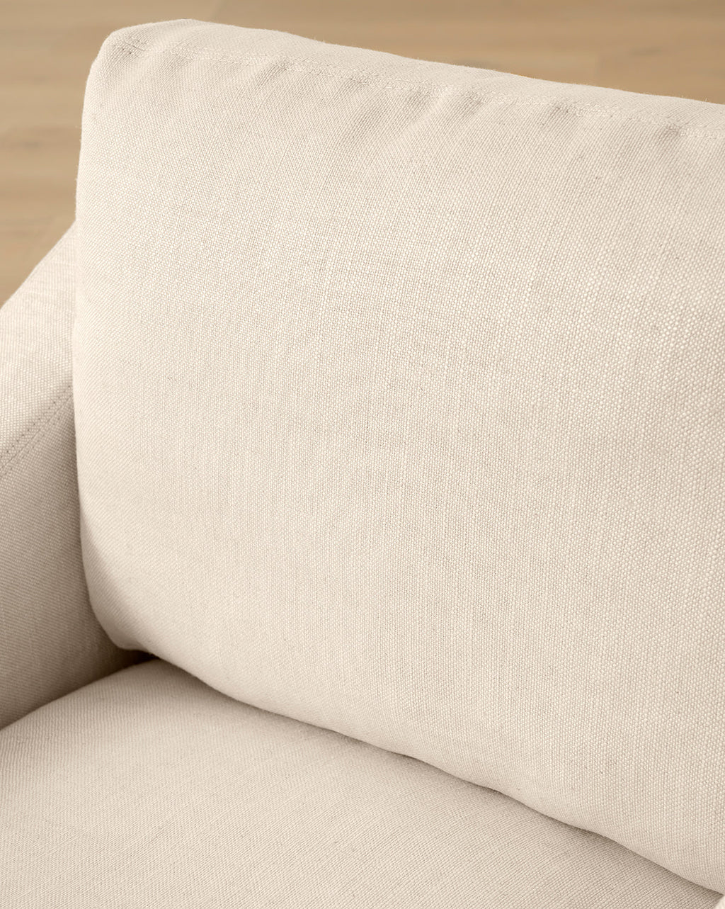 McGee & Co - Rowan Slipcovered Swivel Armchair