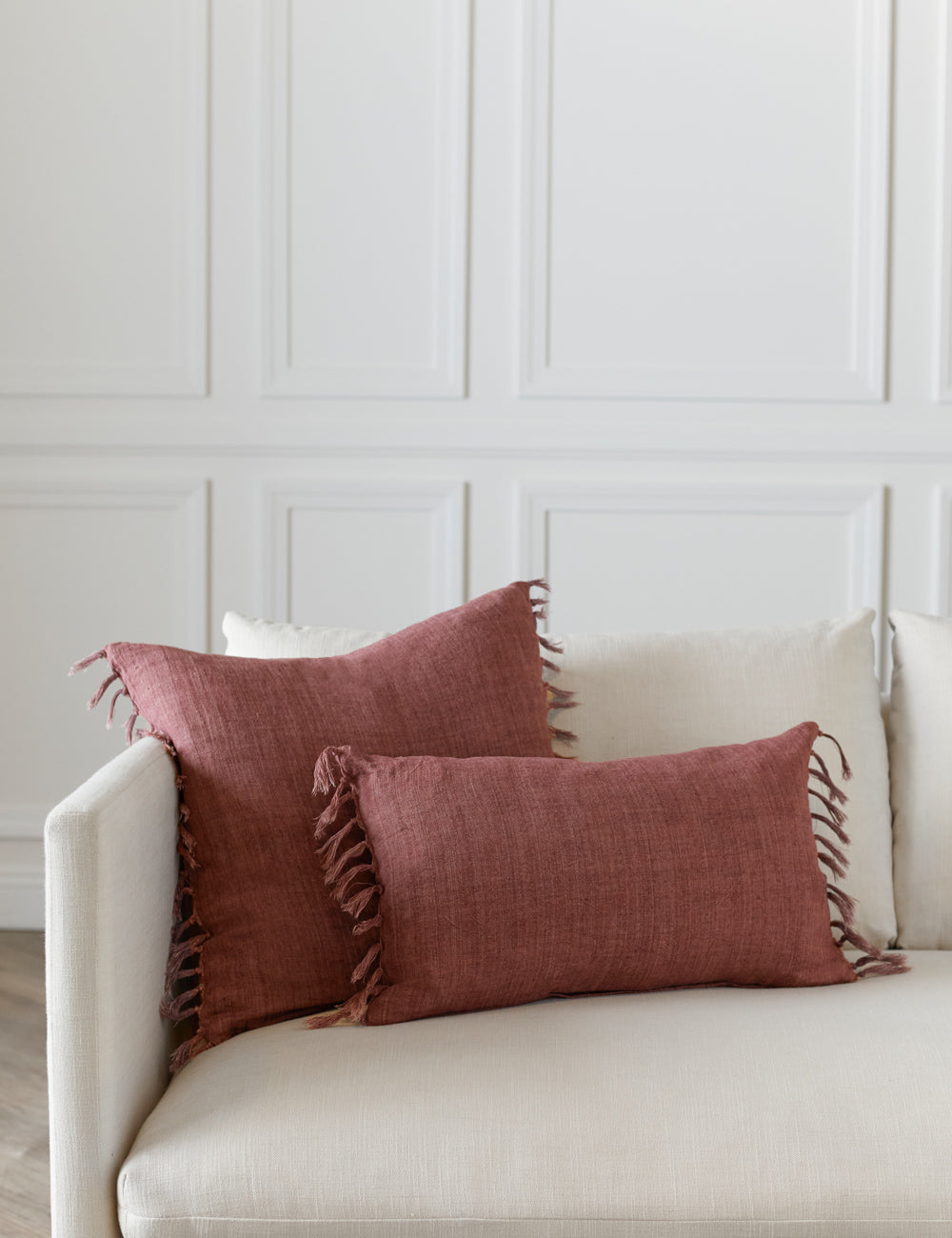 Lulu and Georgia - Roy Linen Pillow