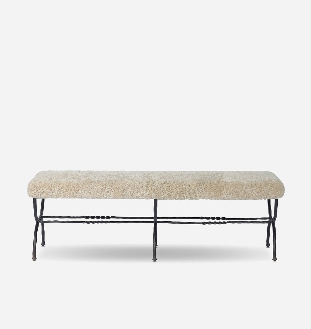 Amber Interiors - Ruby Accent Bench