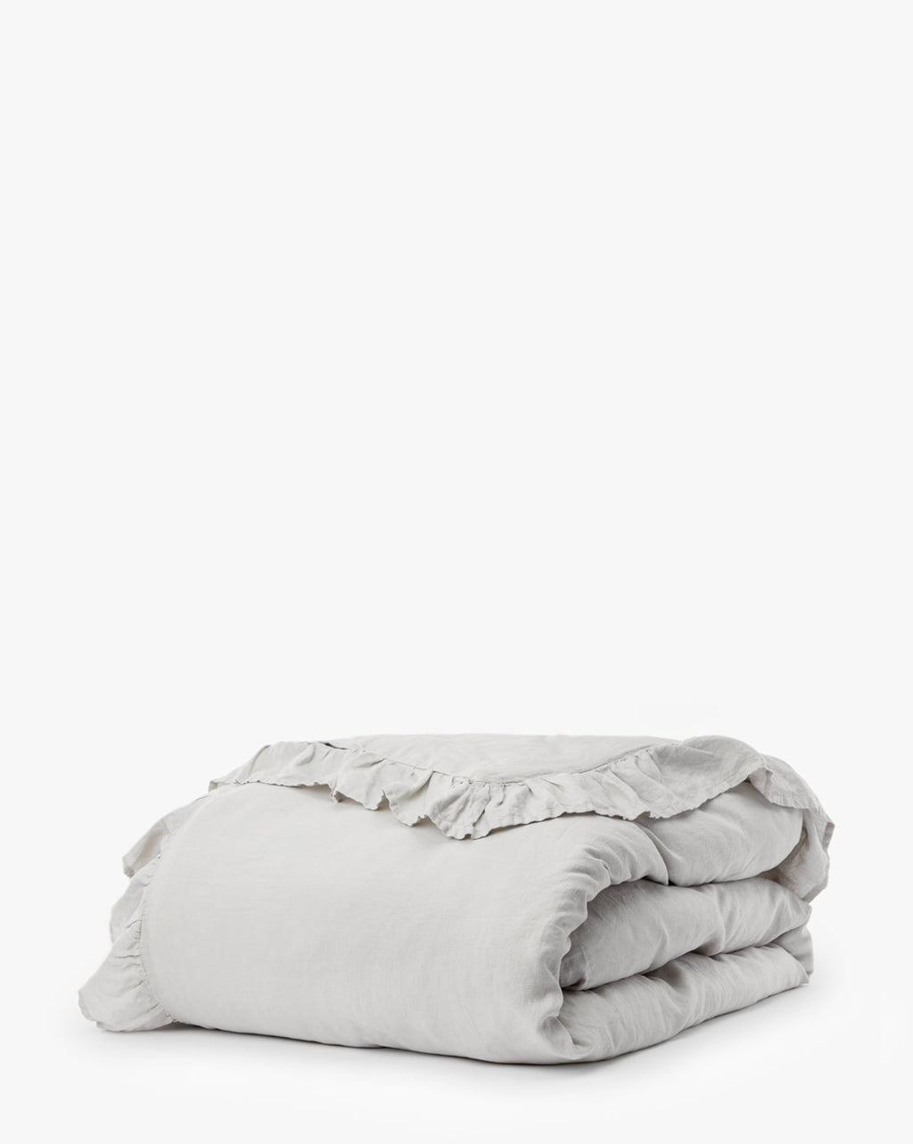 McGee & Co - Ruffle Linen Duvet Cover