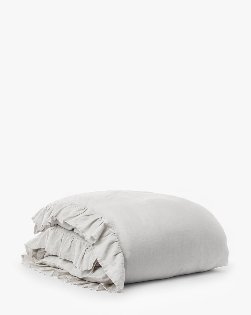 McGee & Co - Ruffle Linen Duvet Cover