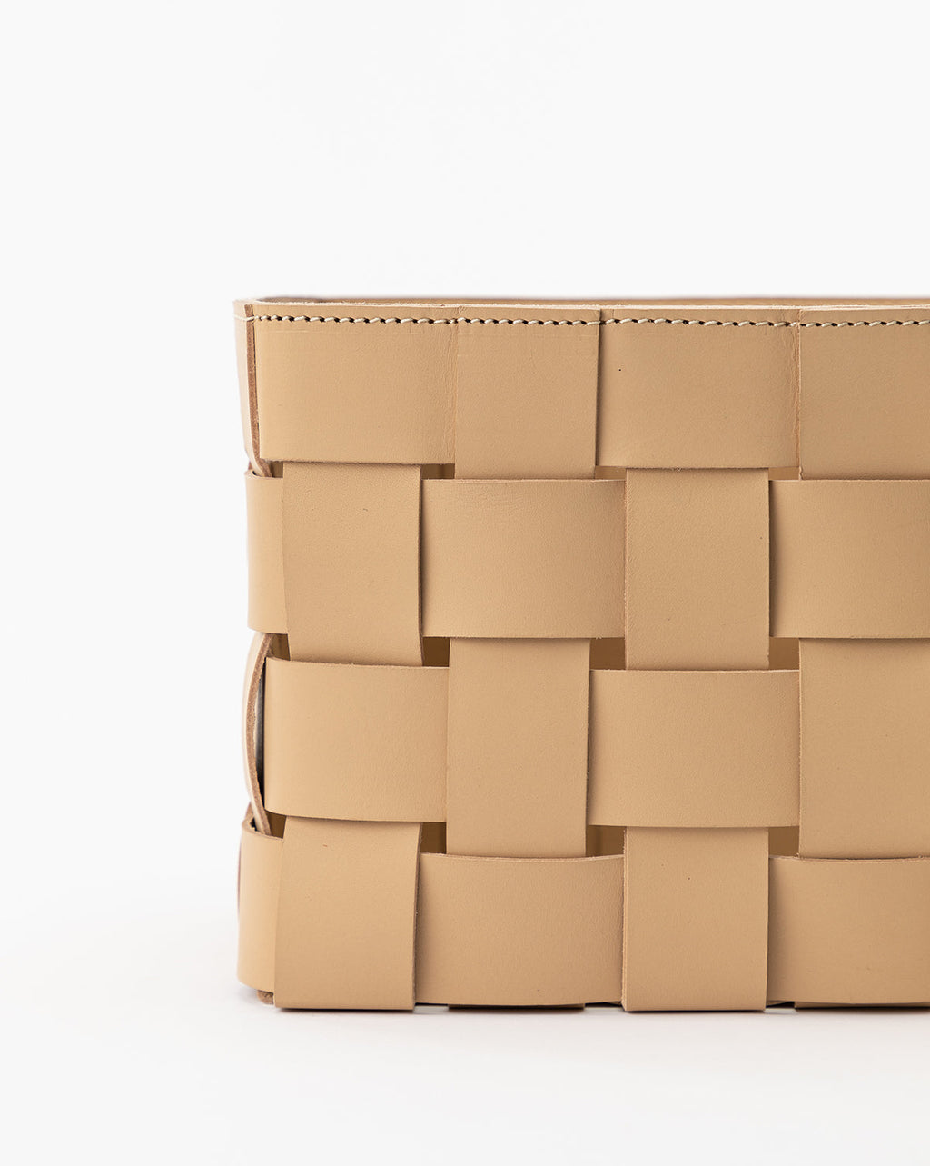 McGee & Co - Rupert Leather Bin