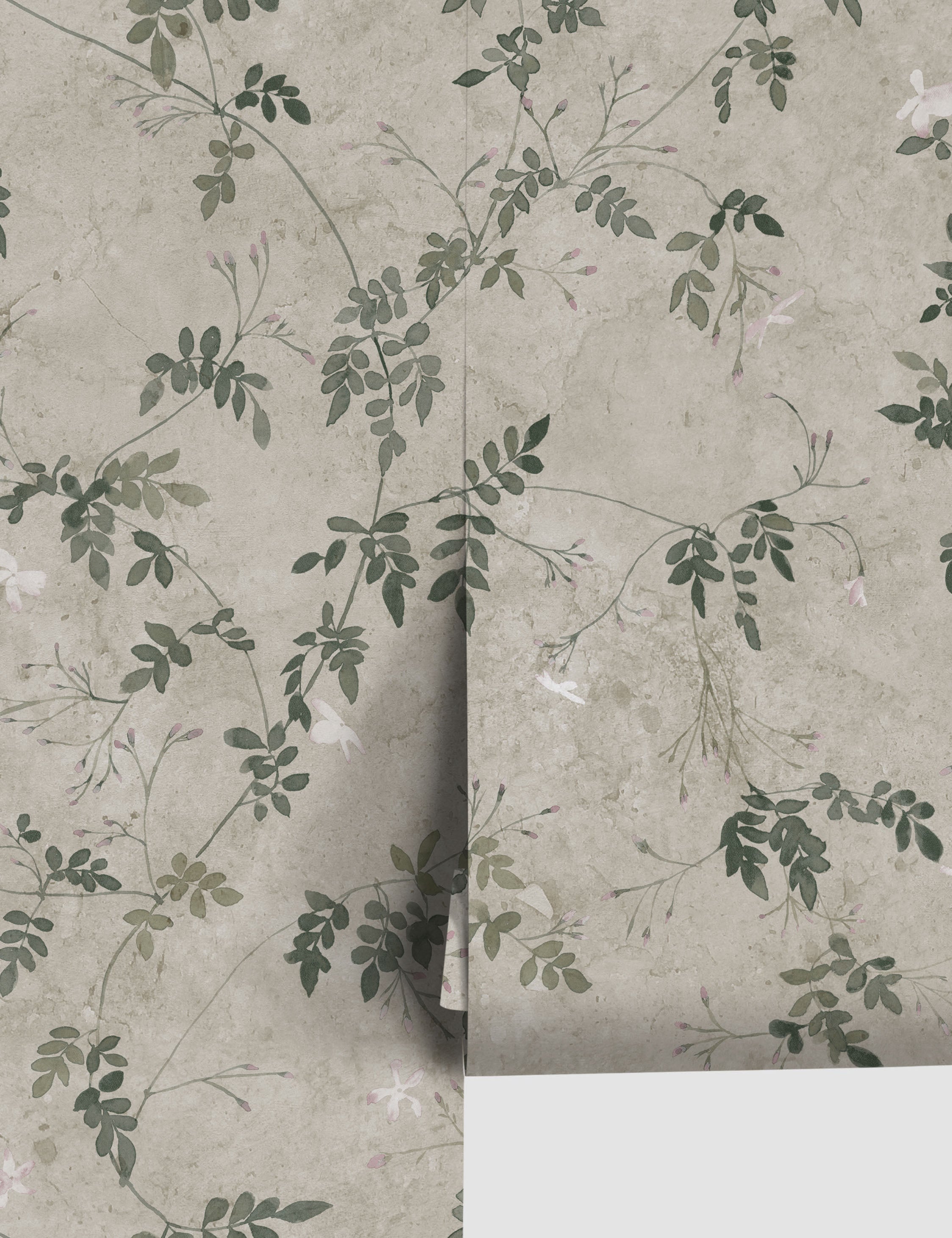 Lulu and Georgia - Scalamandre Irene Wallpaper by Sandberg