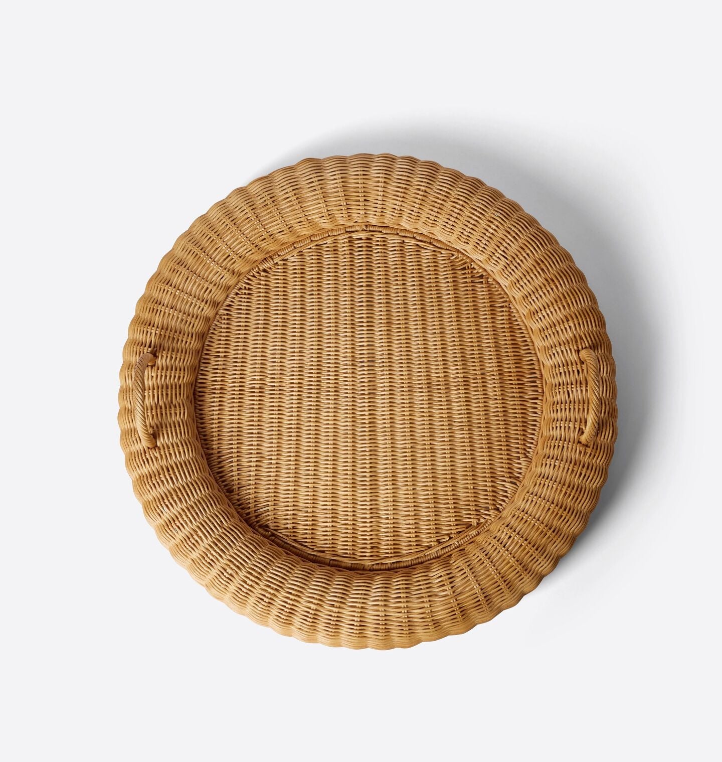 Amber Interiors - Sagehill Rattan Woven Tray