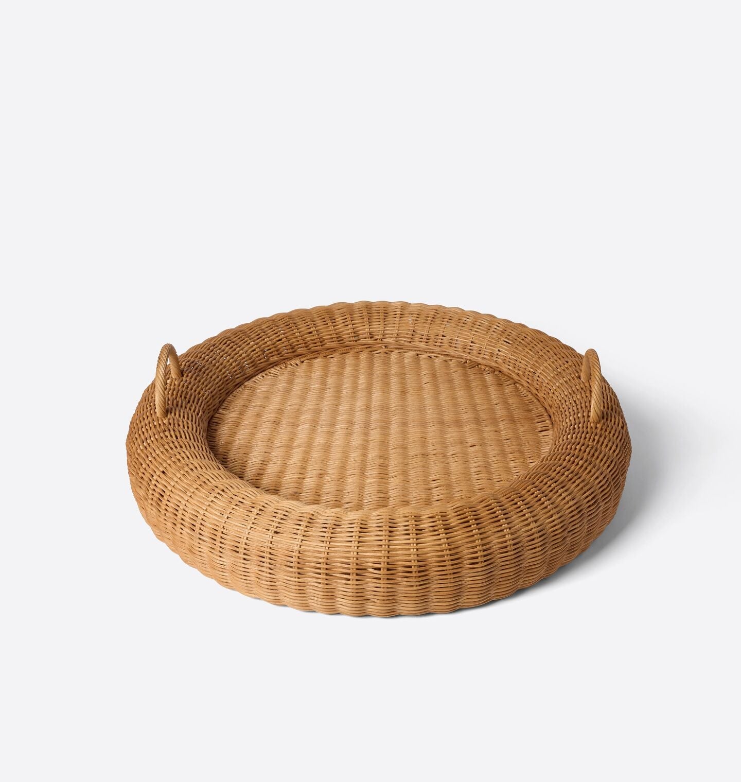 Amber Interiors - Sagehill Rattan Woven Tray