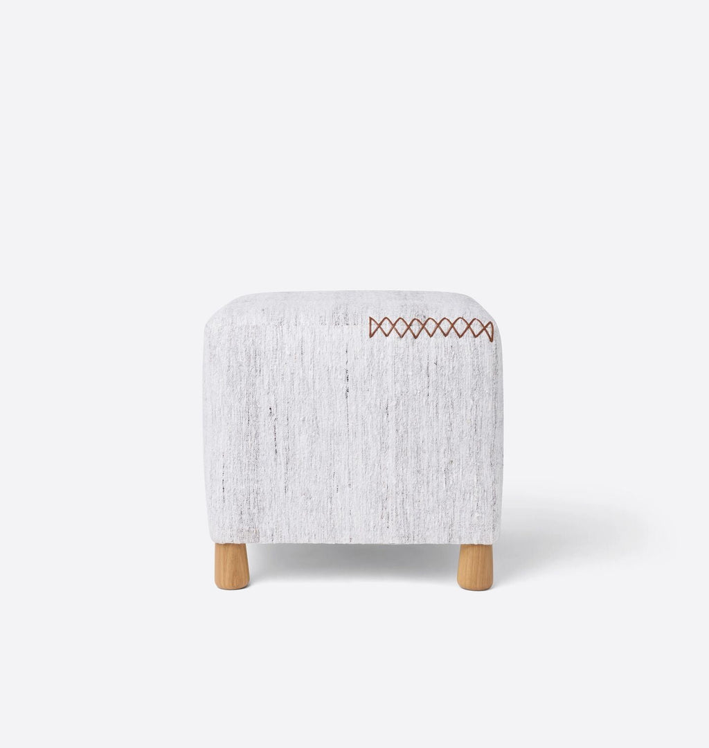 Amber Interiors - Vintage Topanga Footed Cube J.XVI.XXVI