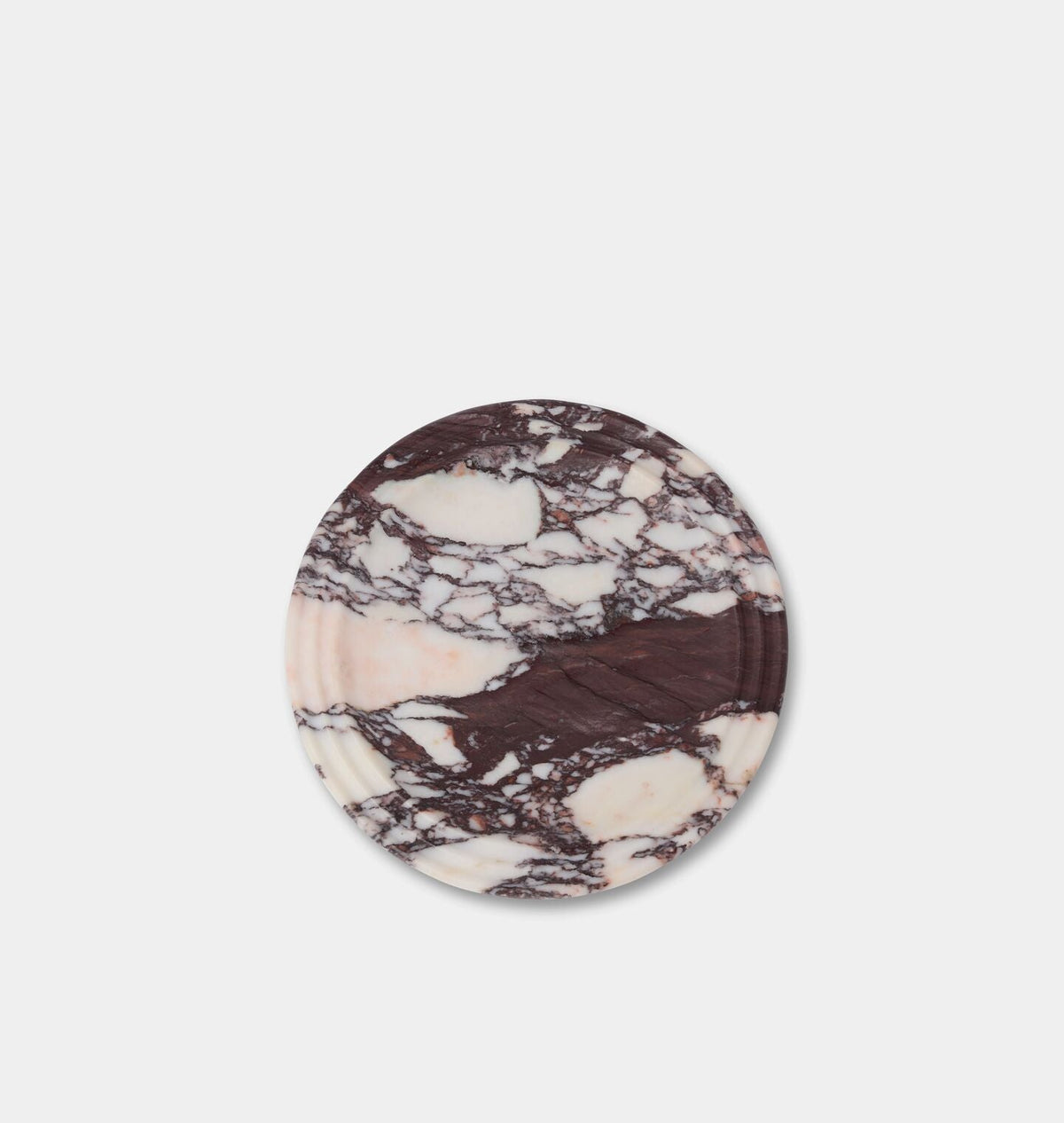 Amber Interiors - Helena Round Marble Tray