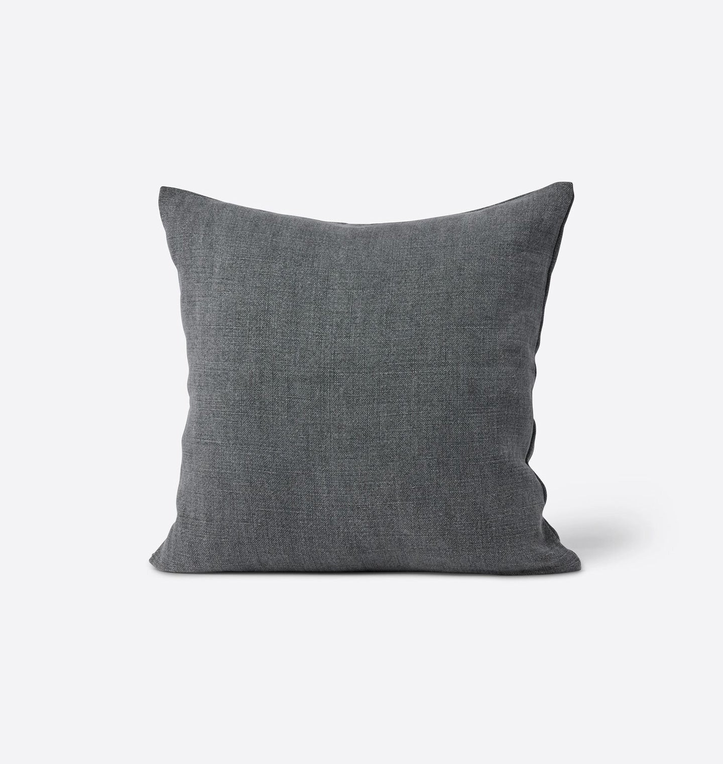 Amber Interiors - Stonewashed Linen Zinc Pillow 20" x 20"