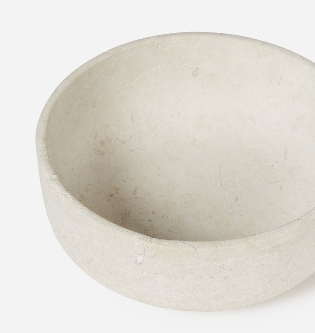 Amber Interiors - Emma Limestone Bowl