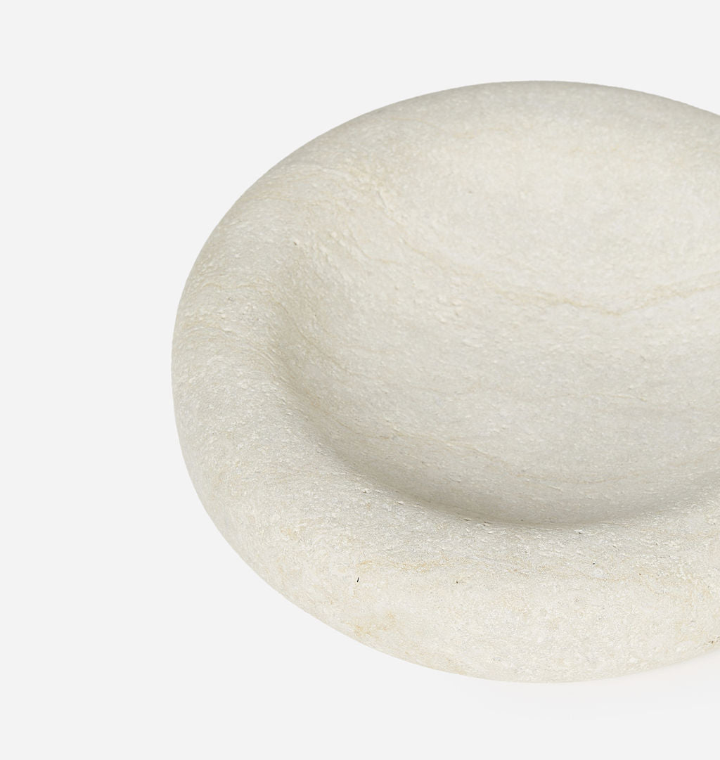 Amber Interiors - Aurora Limestone Catchall