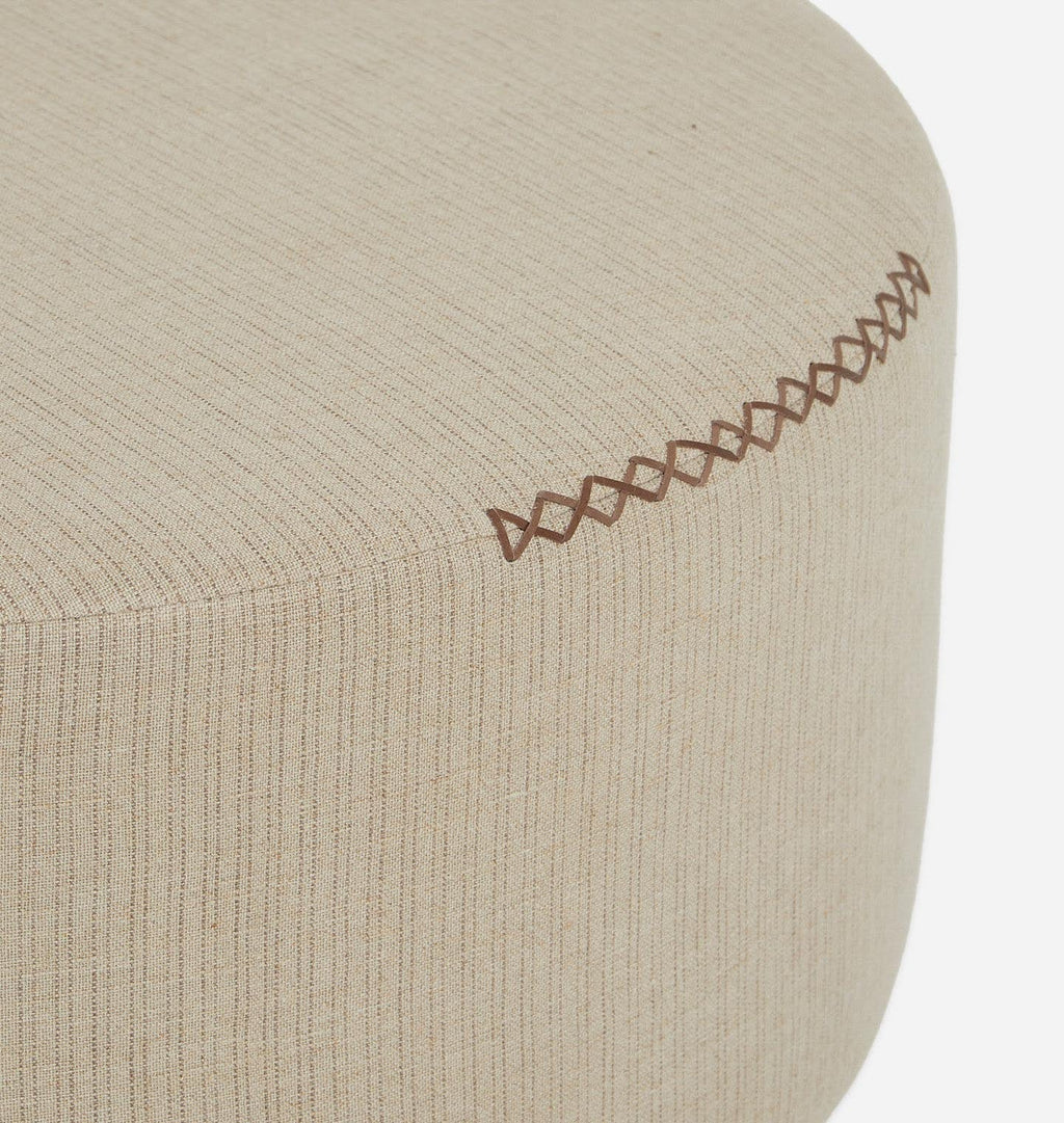 Amber Interiors - Tocho Round Ottoman