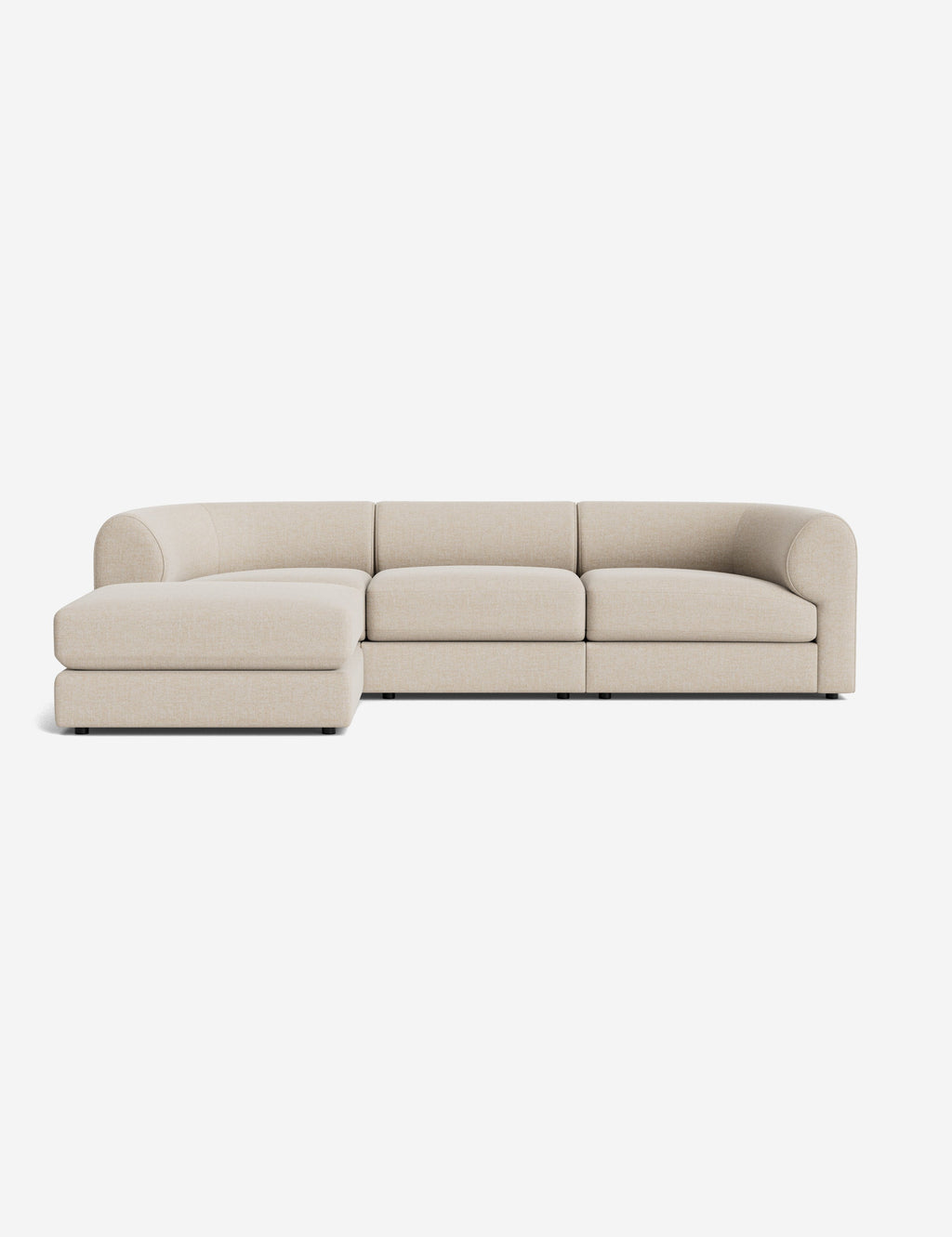 Lulu and Georgia - Sergio Modular Sectional Sofa With Ottoman