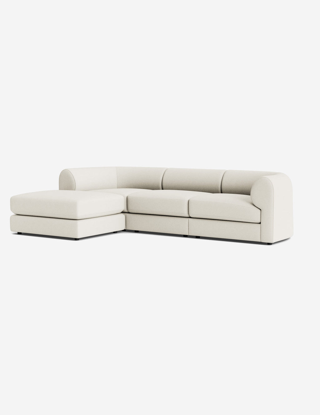Lulu and Georgia - Sergio Modular Sectional Sofa With Ottoman