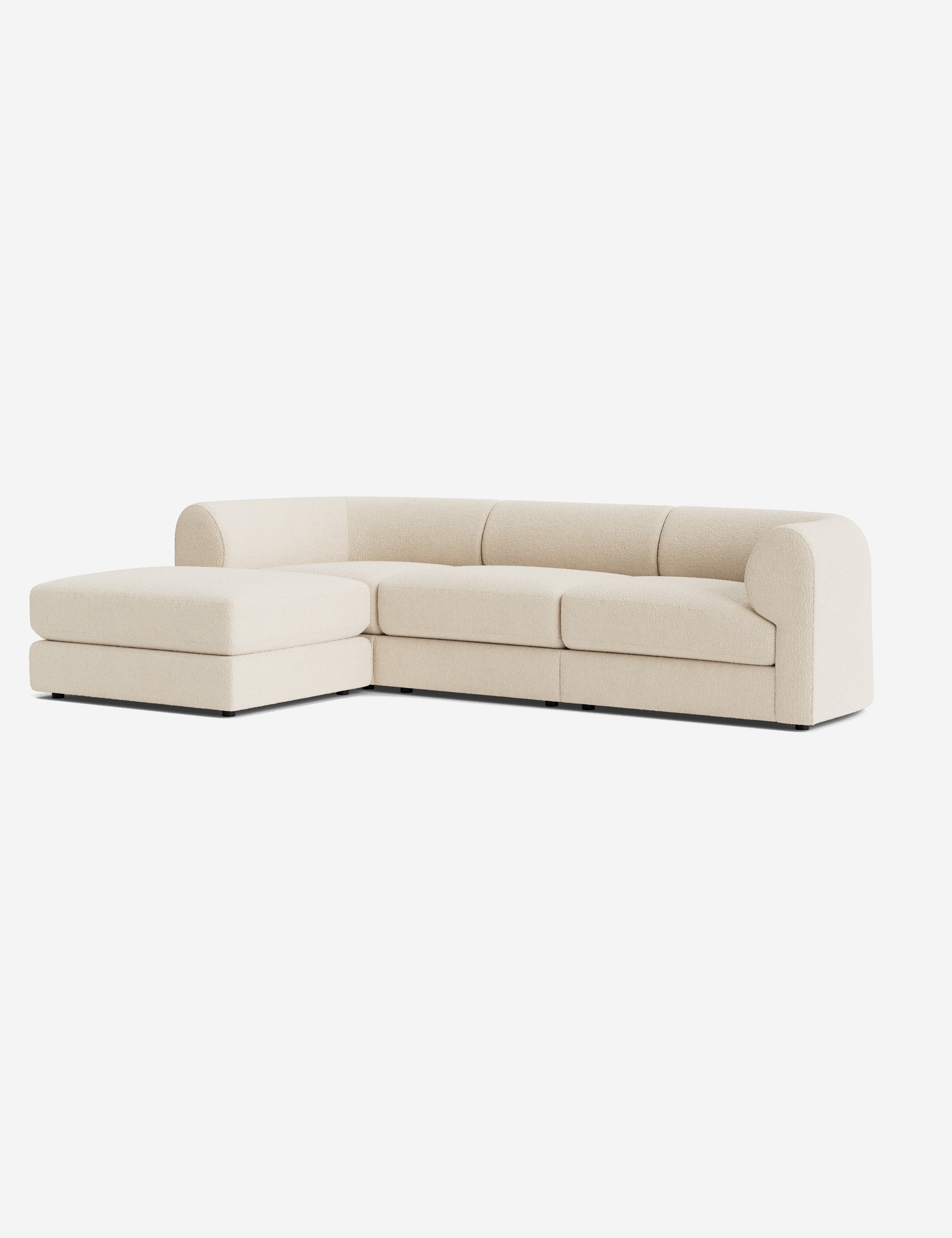 Lulu and Georgia - Sergio Modular Sectional Sofa With Ottoman