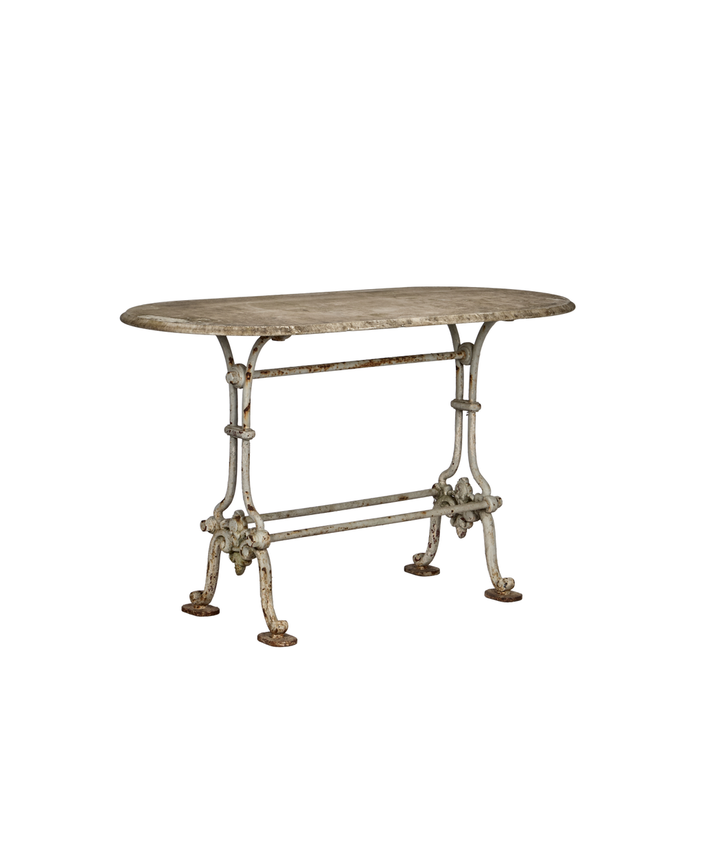 Olive Ateliers - Marble Bistro Table - Oval