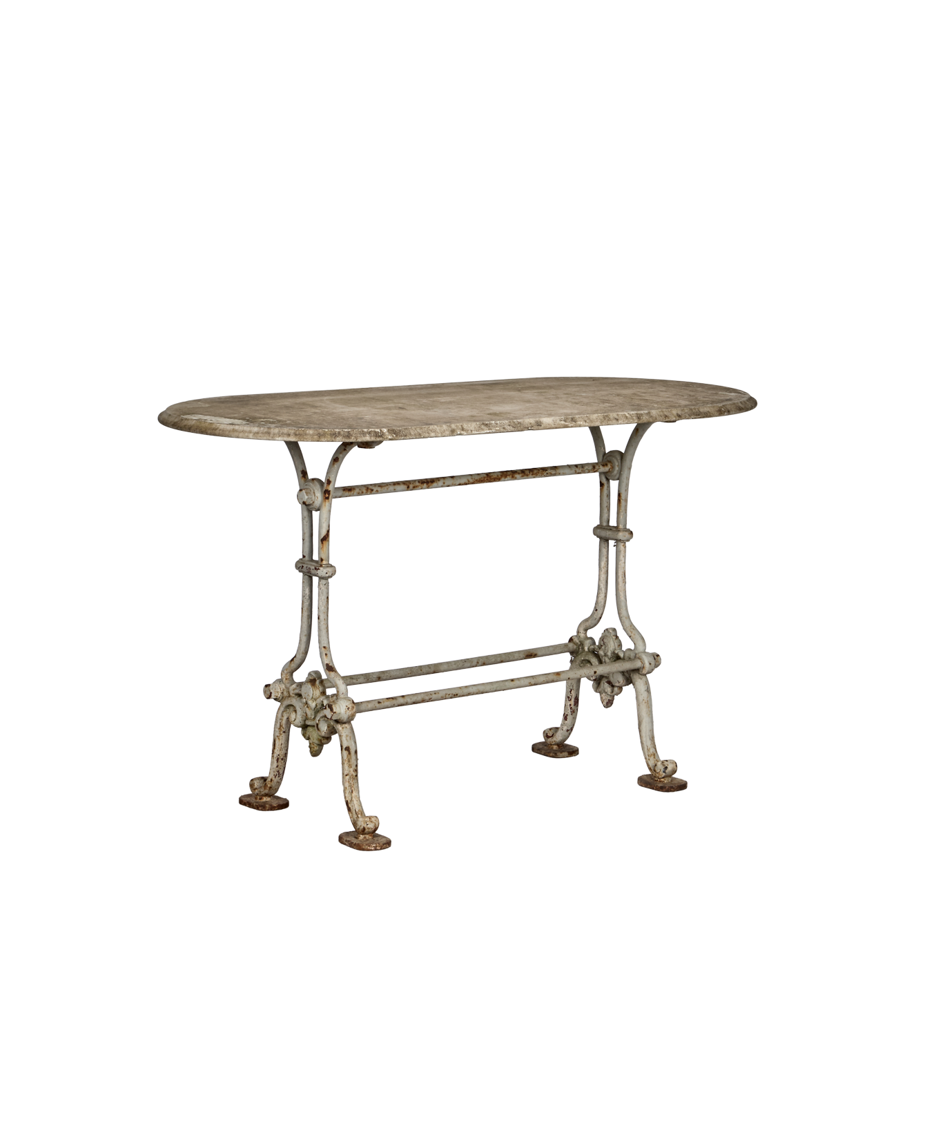 Olive Ateliers - Marble Bistro Table - Oval