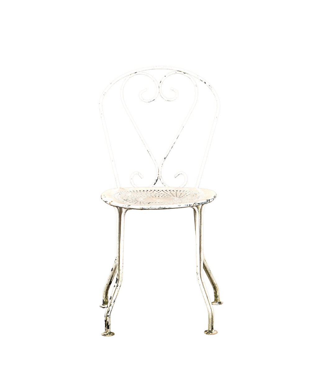 Olive Ateliers - Heart Garden Chair - White