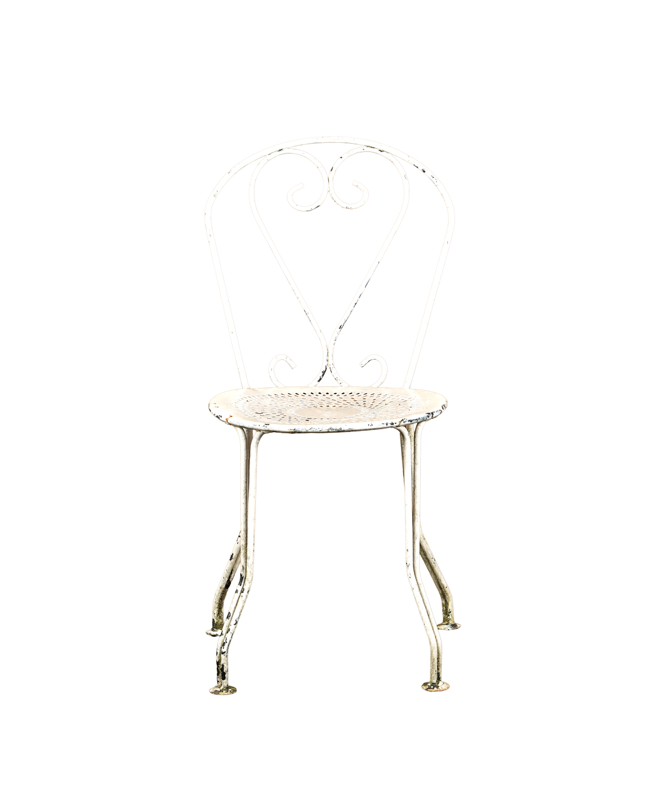 Olive Ateliers - Heart Garden Chair - White