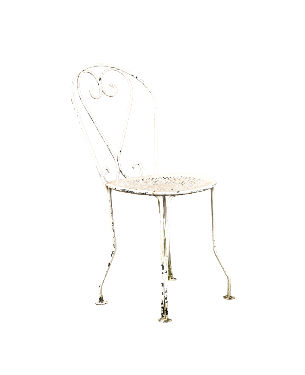 Olive Ateliers - Heart Garden Chair - White