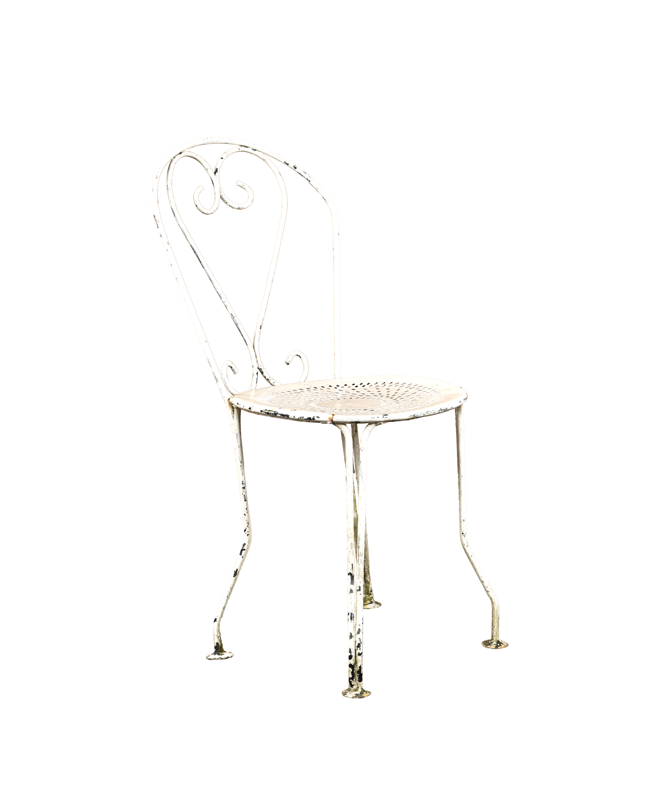 Olive Ateliers - Heart Garden Chair - White