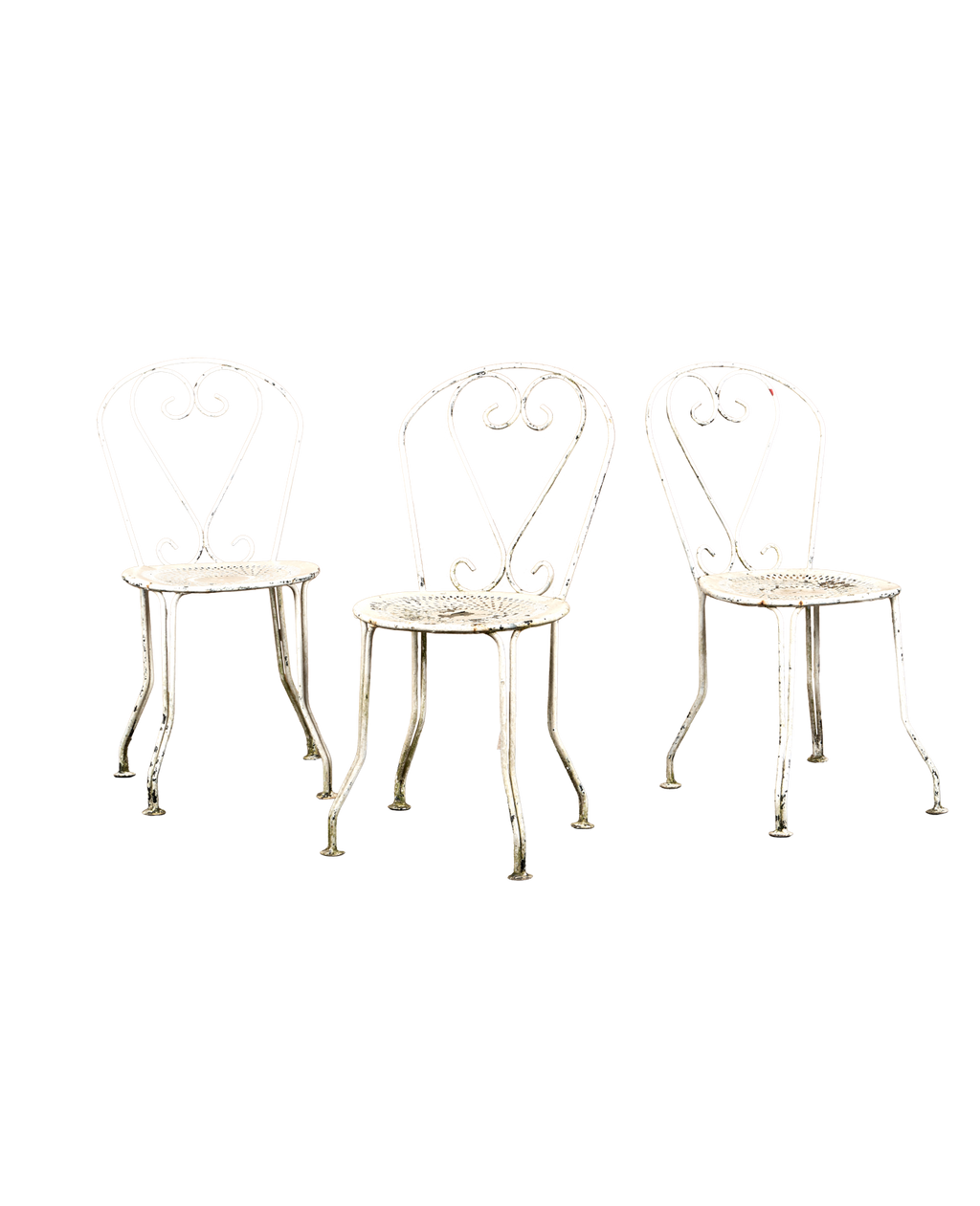 Olive Ateliers - Heart Garden Chair - White